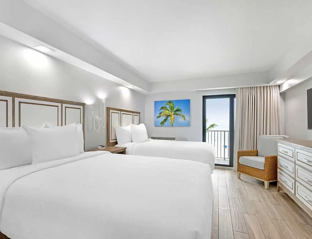 Balcony | 2 Double Beds